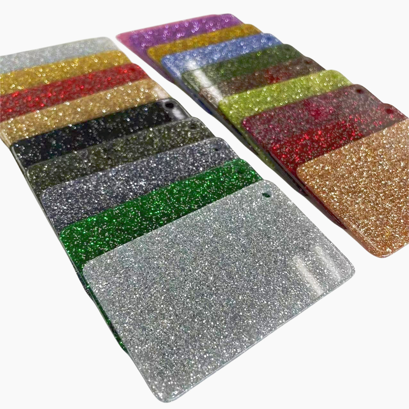 4 * 8ft 3mm بلند درخشان آکریلیک رنگارنگ برگه درخشان لیزر برش برای تزئینات صنایع دستی