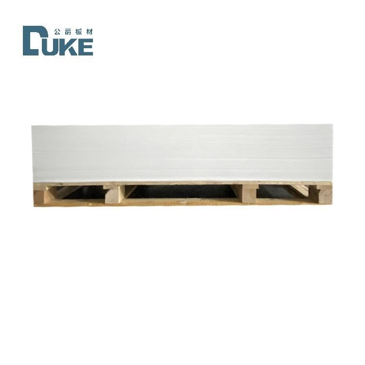 DUKE درجه بهداشتی ضد قالب 3mm حمام PMMA سفید سفارشی ورق آکریلیک ریخته شده PE 5mm 8mm سرویس برش سفارشی