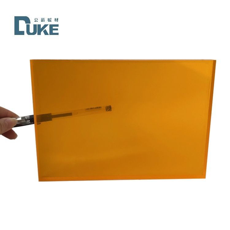 پنل PMMA فلوروسنت ورق آکریلیک ریخته شده برای علامت های تبلیغاتی جعبه نور LED سفارشی