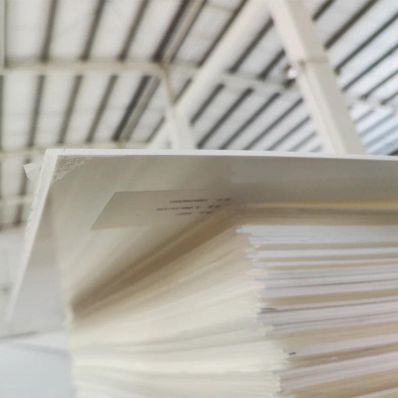 8 میلی متر دوک تولید کننده 100٪ کنواری Mitsubishi MMA سفید اپال ورق آکریلیک ریخته نرم پلاستیکی دستکاری صفحه نشریه