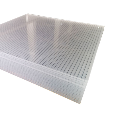 100٪ Mitsubishi MMA ورق آکریلیک منحنی موانع صوتی 12mm