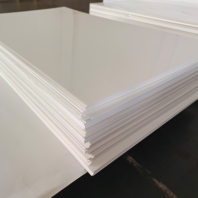 2.8mm 3mm White Cast PMMA Acrylic Sheet برای وان حمام