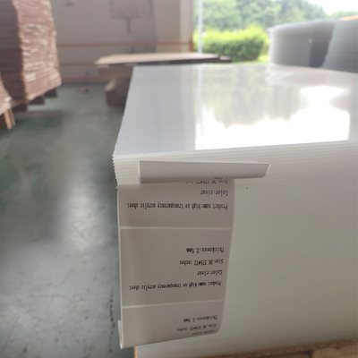 6mm 15mm موانع سر و صدا شفاف ورق آکریلیک پلاستیکی ورق پرسپکس